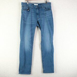 Brax Jeans Mens 36X32 Blue Chuck Modern Hi Flex Lightweight Stretch Denim